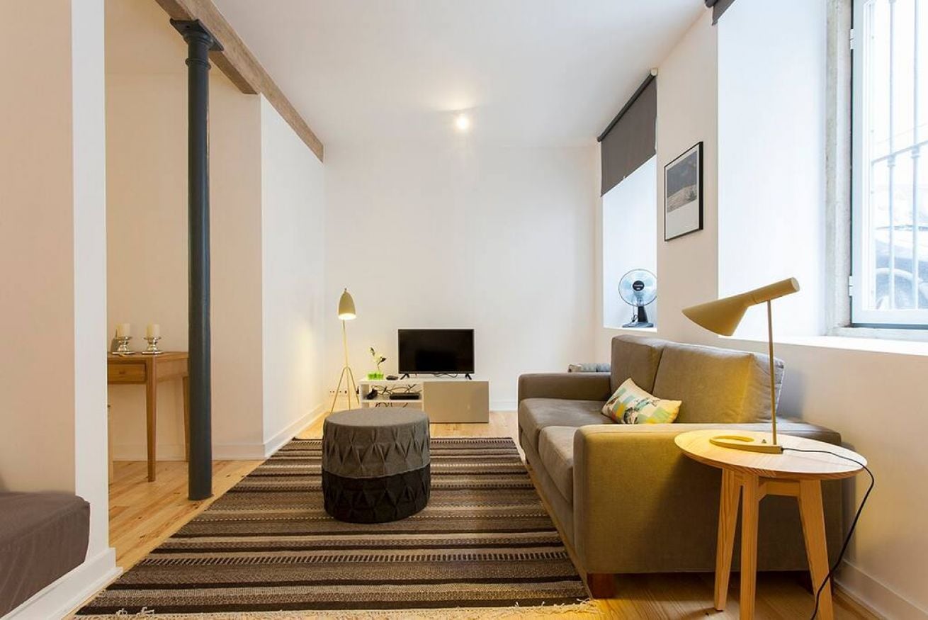 Property Image 1 - Cosy 1-bed flat w/workspace in Santa Catarina, moments from Luís de Camões Sq