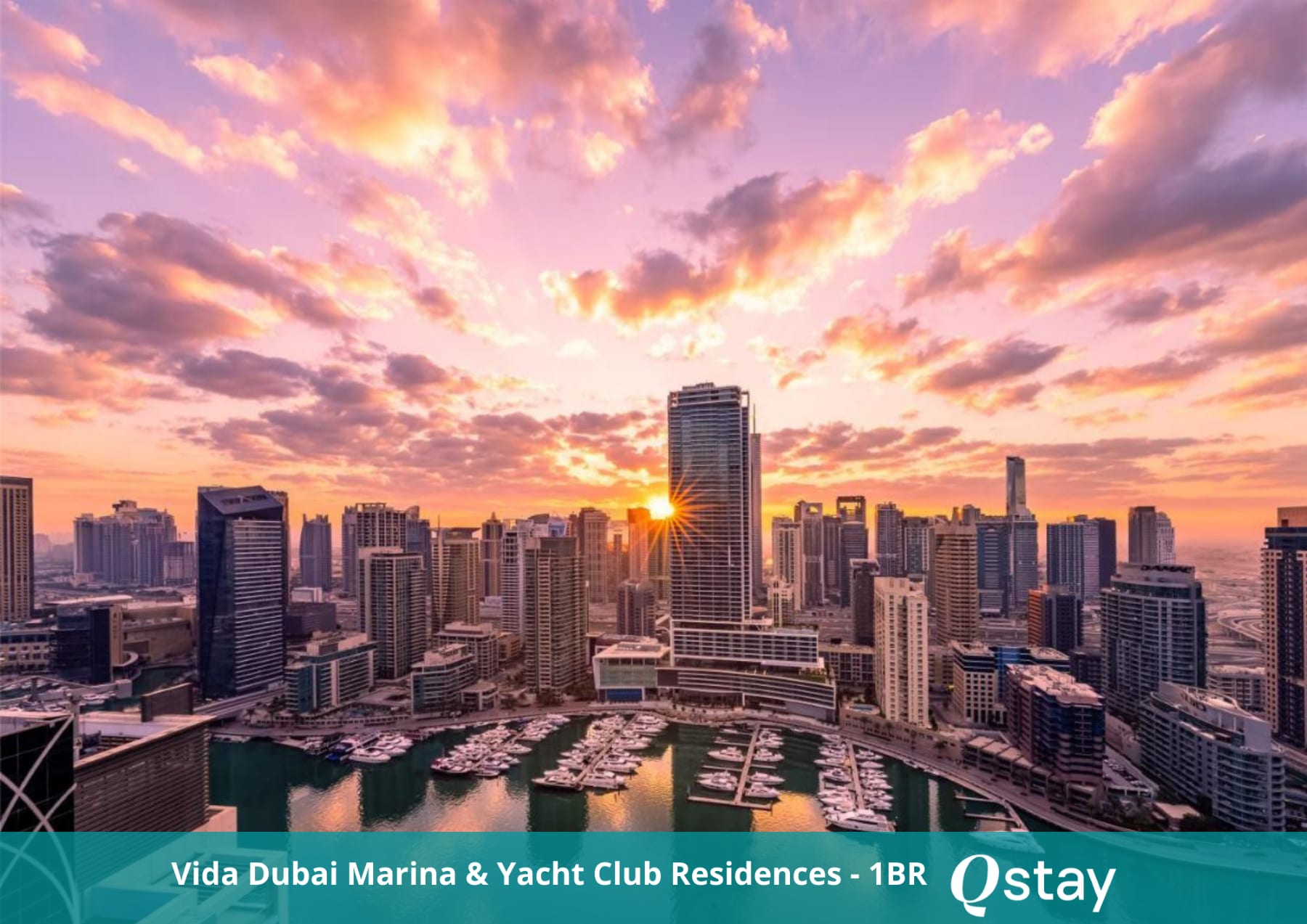 Property Image 1 - Vida Dubai Marina & Yacht Club Residences - 1BR