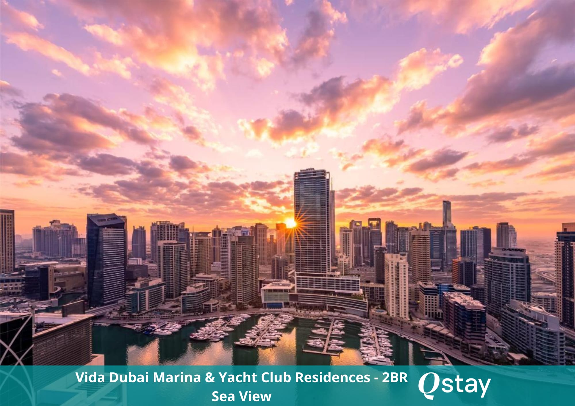 Property Image 1 - Vida Dubai Marina & Yacht Club Residences - 2BR
