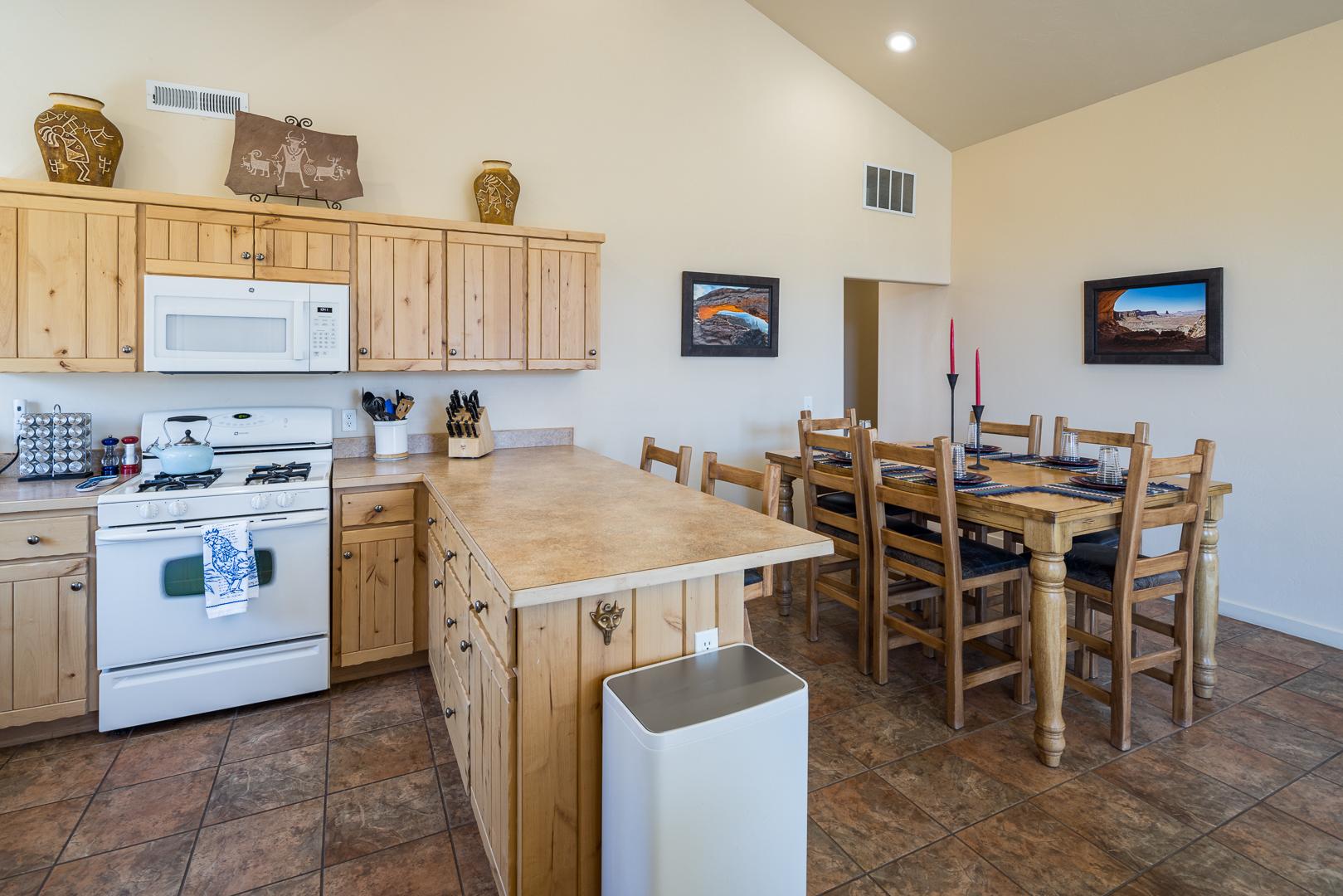 Whip up your favorite meals in this beautifully designed kitchen
Whip up your favorite meals in this beautifully designed kitchen