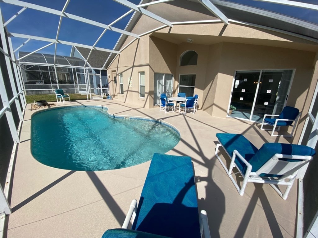 4 Bed Private Pool Home In Southern Dunes Home Rental in Haines City