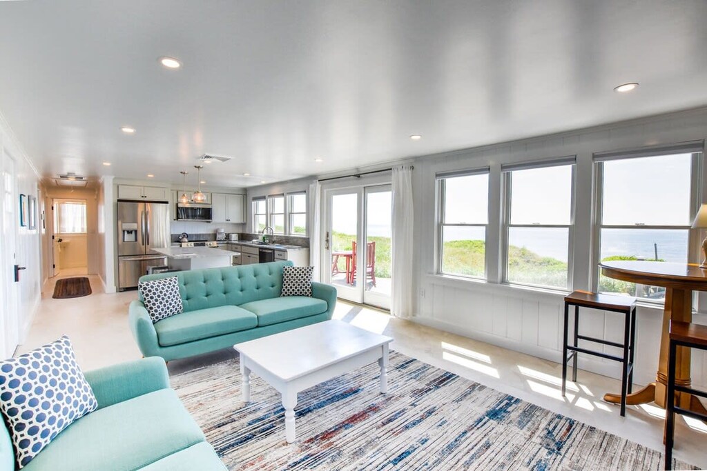 Living area with views