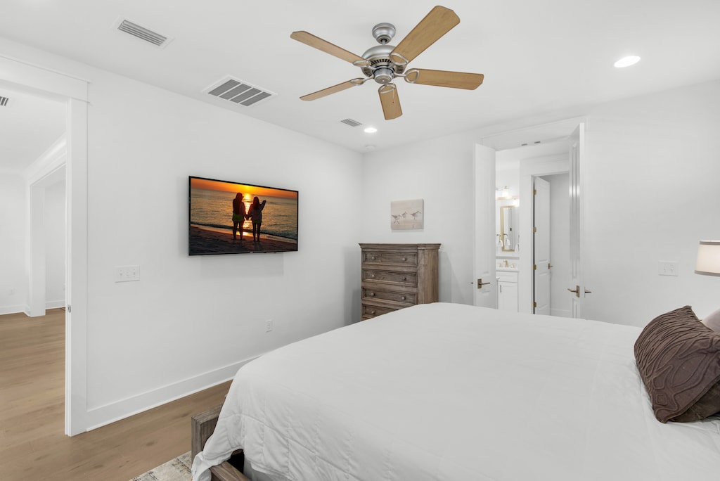 Master bedroom suite