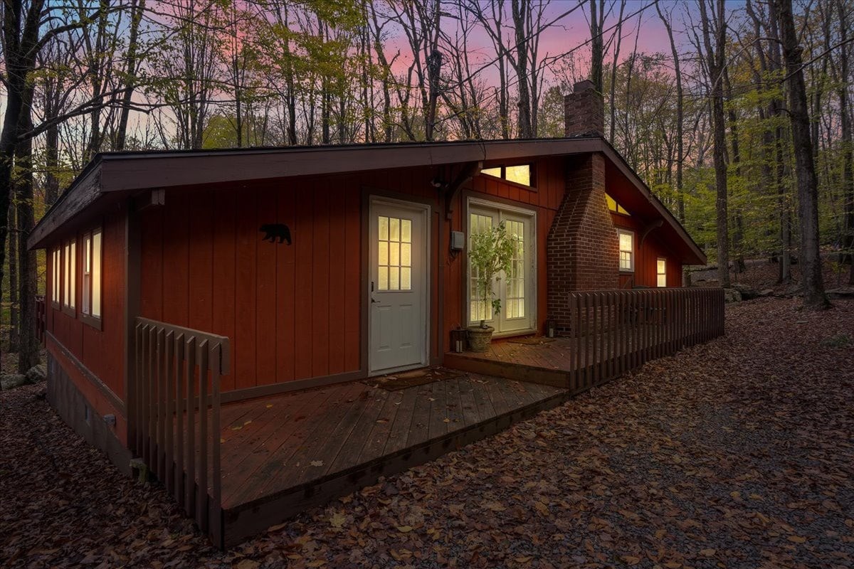 Property Image 2 - Modern Rustic Pocono Cabin at Big Bass Lake