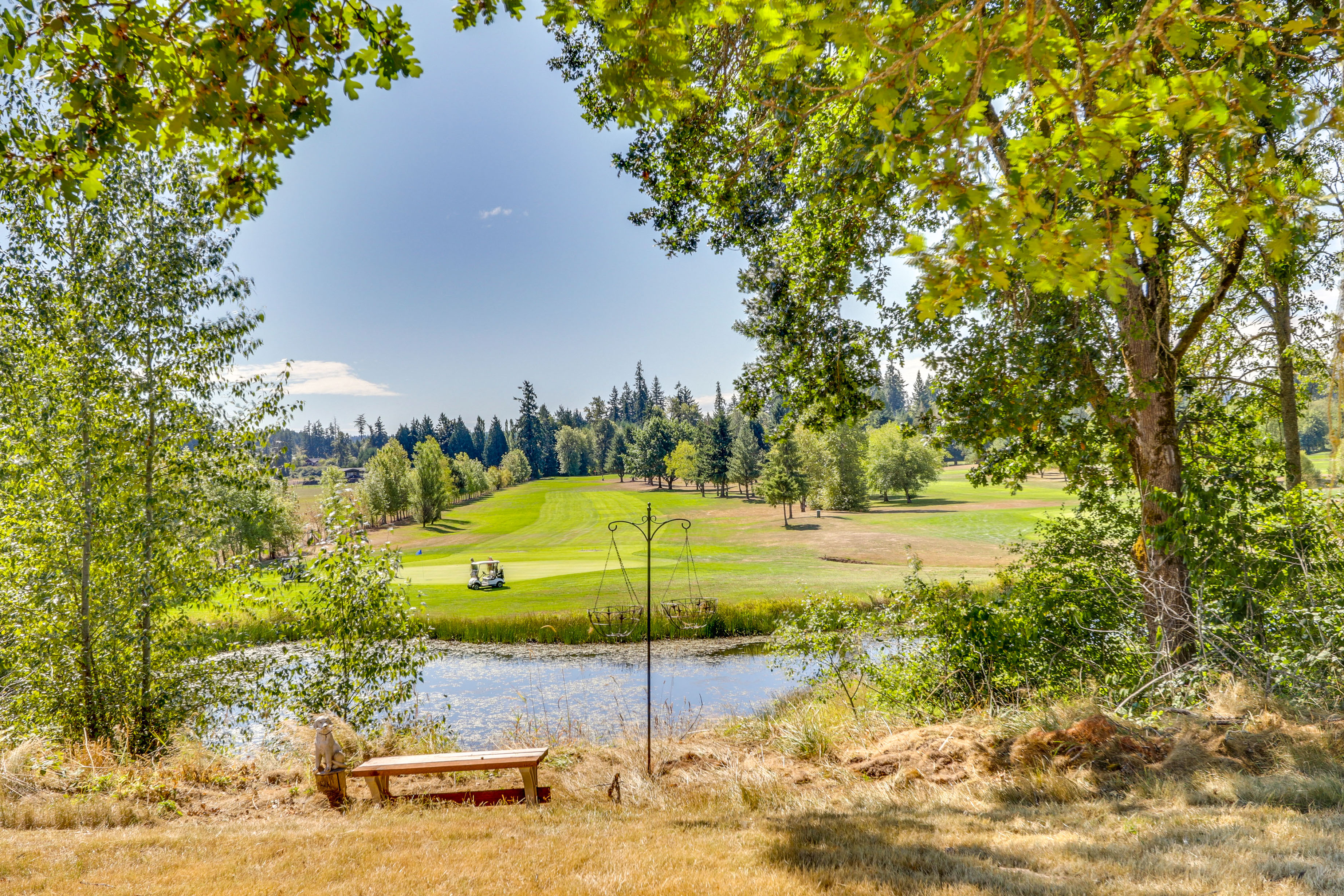 Property Image 1 - Chehalis Getaway w/ Golf Course View + Fire Pit!