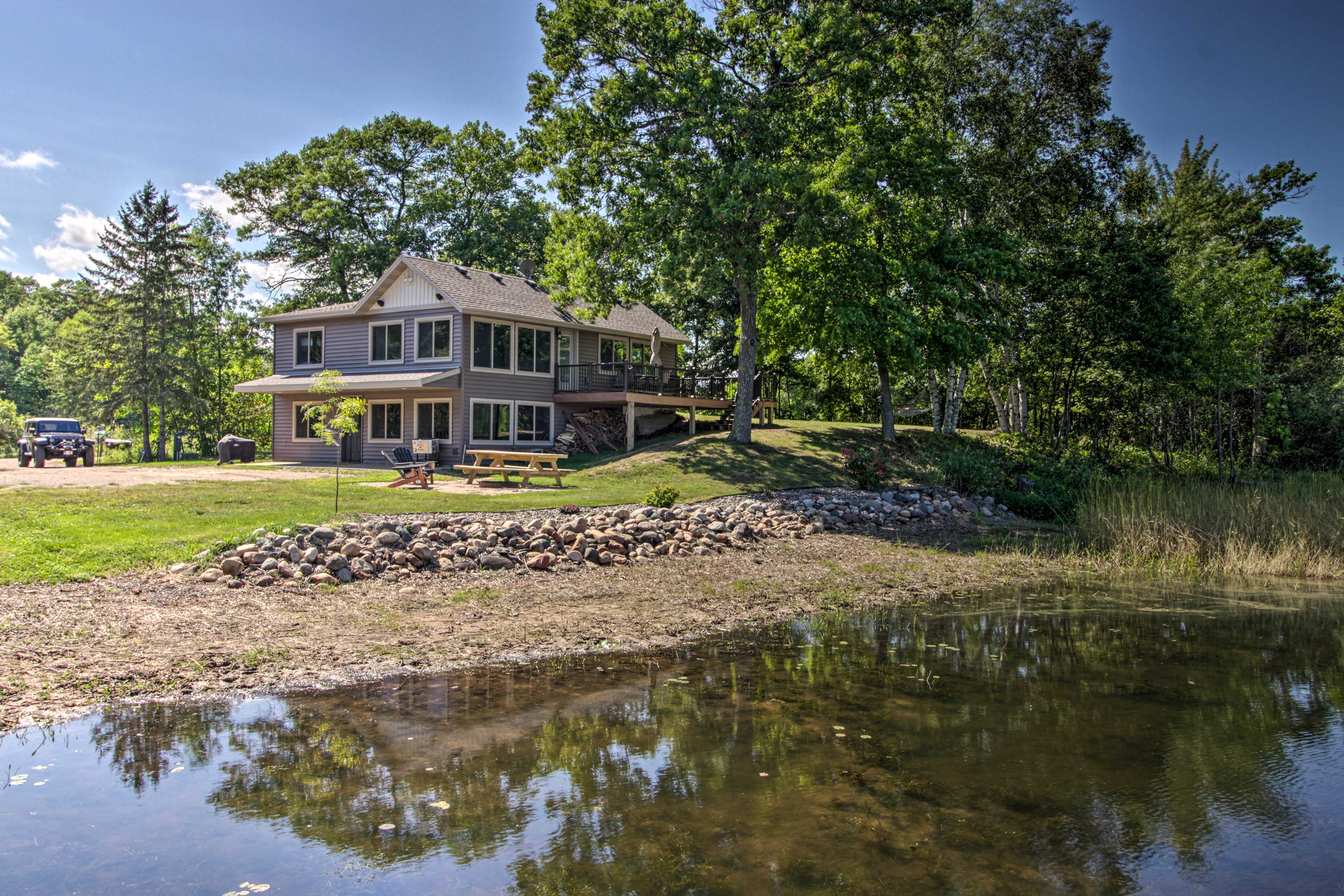 Property Image 2 - Platte Lake Home w/ Boat Launch & Deck!