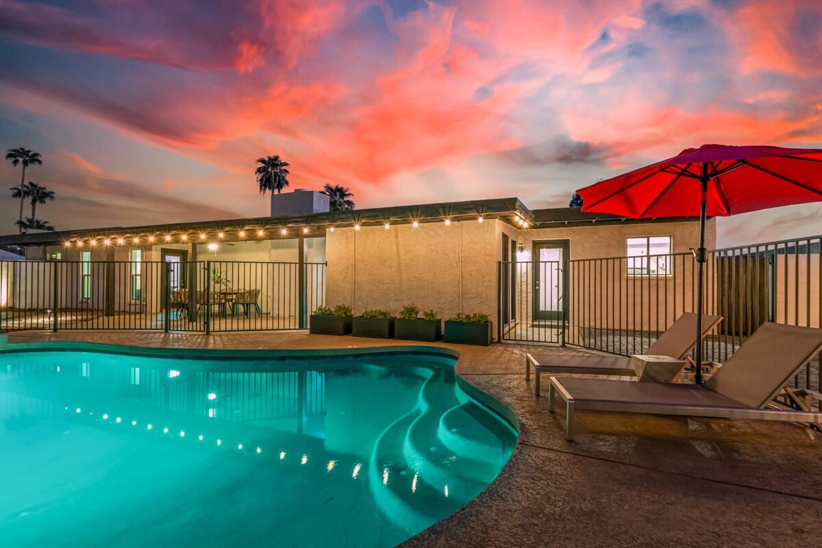 Deep Water Heated Pool (Note: Pool Fence Has Been Removed)