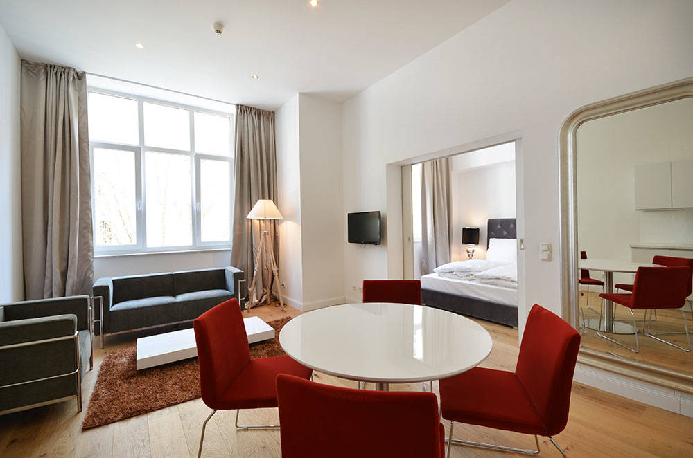 Property Image 1 - Vienna Residence | High class 1-bedroom business apartment Frankfurt - fully furnished with modern interio