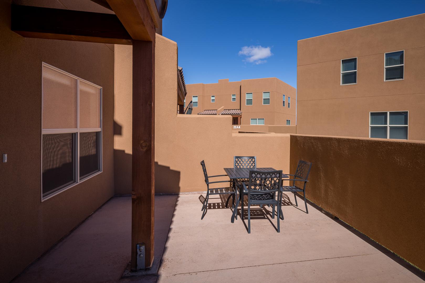 enclosed back patio with seating and grill enclosed back patio with seating and grill