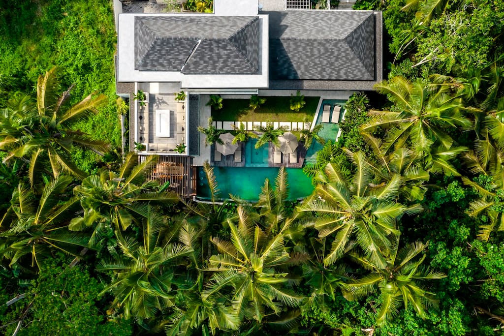 Property Image 1 - 5BR Luxury Jungle Eco-Villa Close Ubud Center