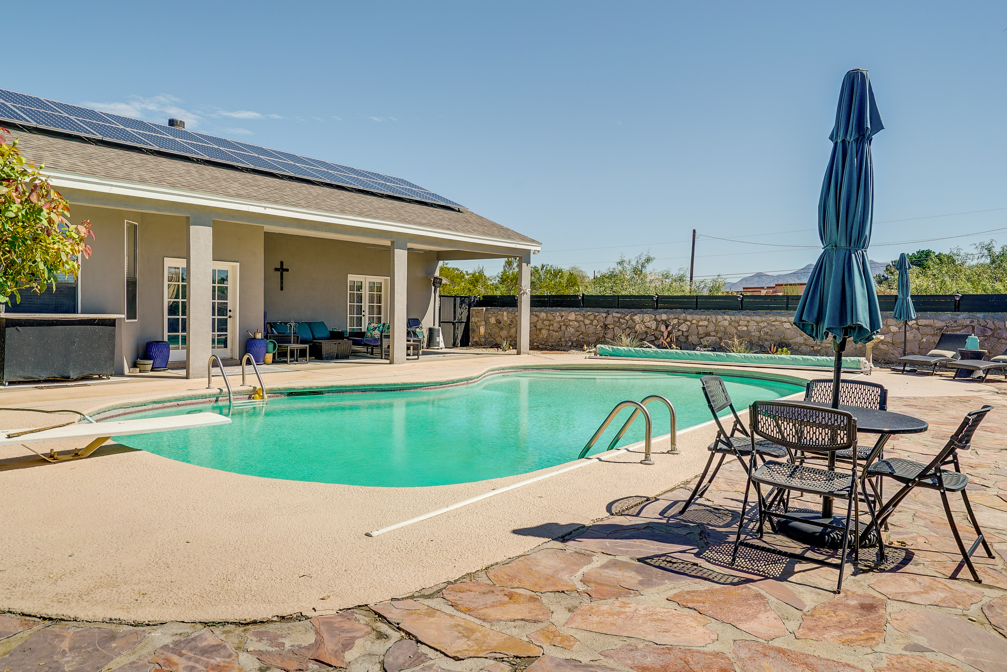 Property Image 1 - Las Cruces Home w/ Private Pool + Fire Pit!