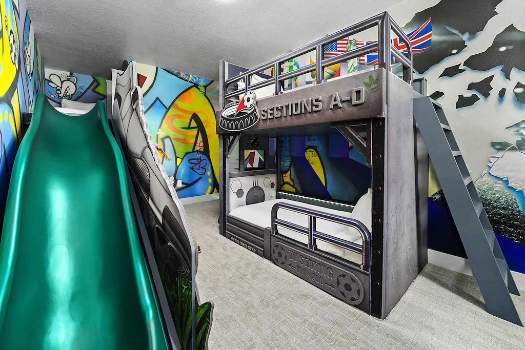 Soccer *Theme Room 1* on Second Floor