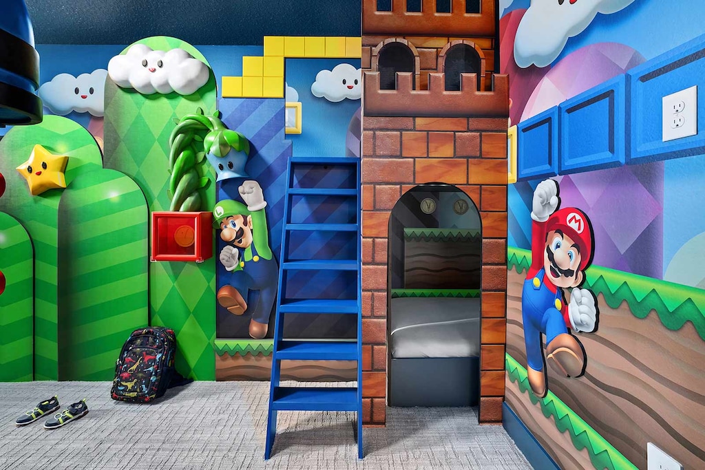 Gamer's Paradise *Theme Room 1* on Second Floor