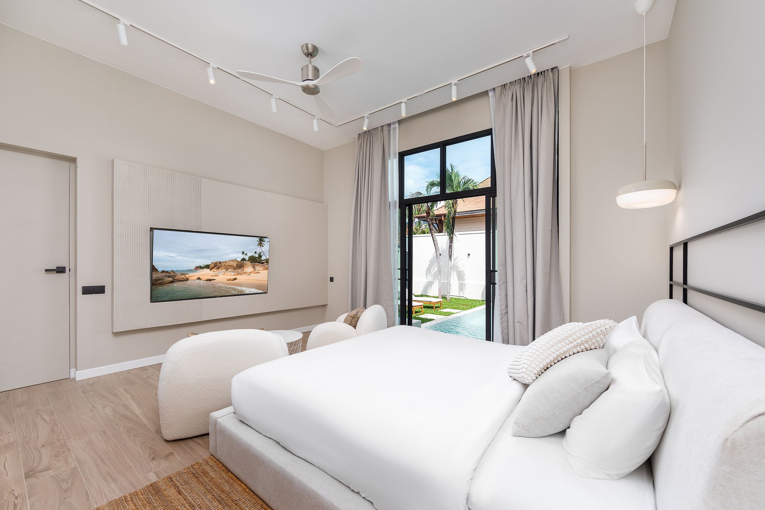 Property Image 2 - VILLA MIOS | Brand new 2 Bedroom Private Pool Villa in Popular Onyx Villas | 3 min to Naiharn Beach