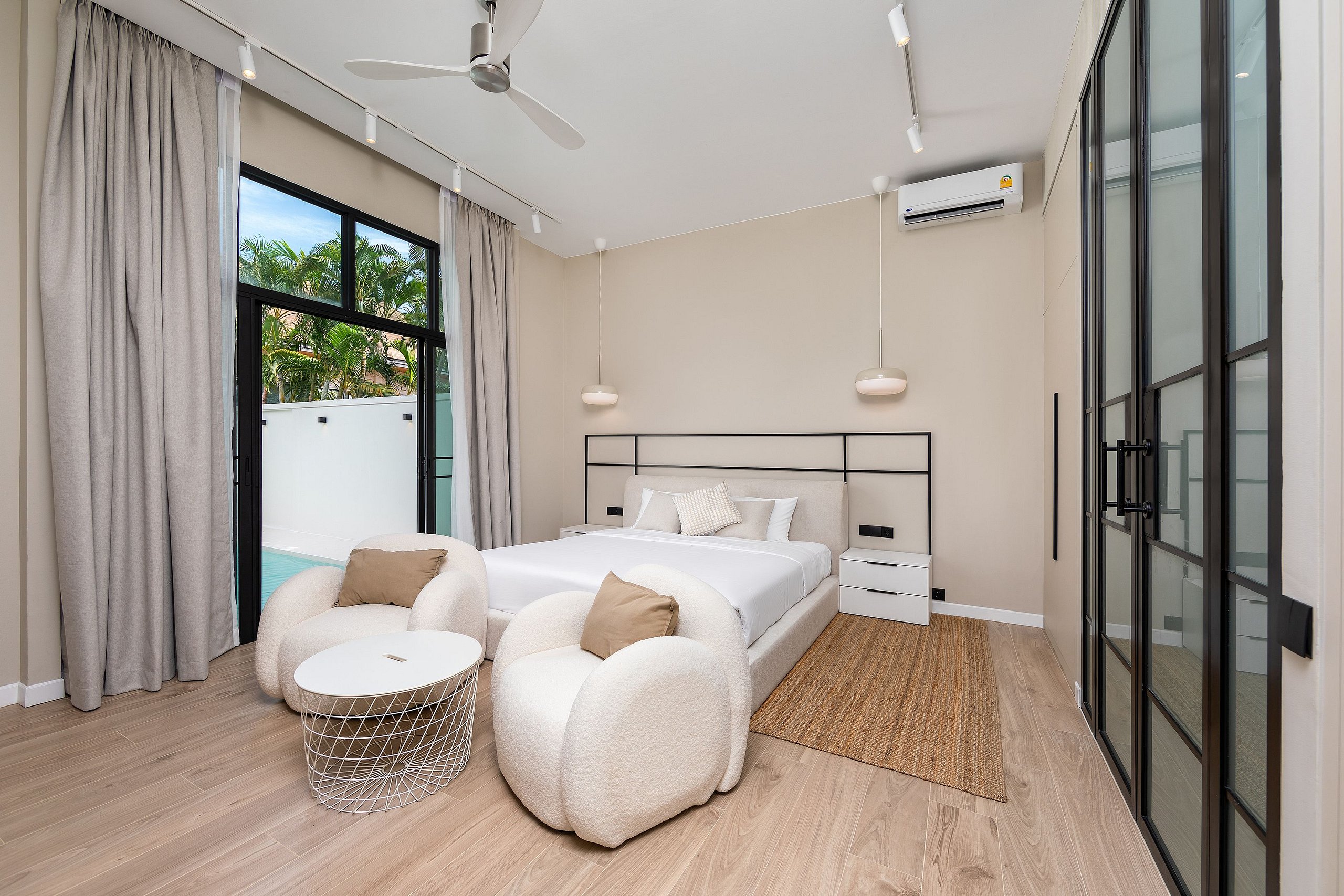 Property Image 1 - VILLA MIOS | Brand new 2 Bedroom Private Pool Villa in Popular Onyx Villas | 3 min to Naiharn Beach