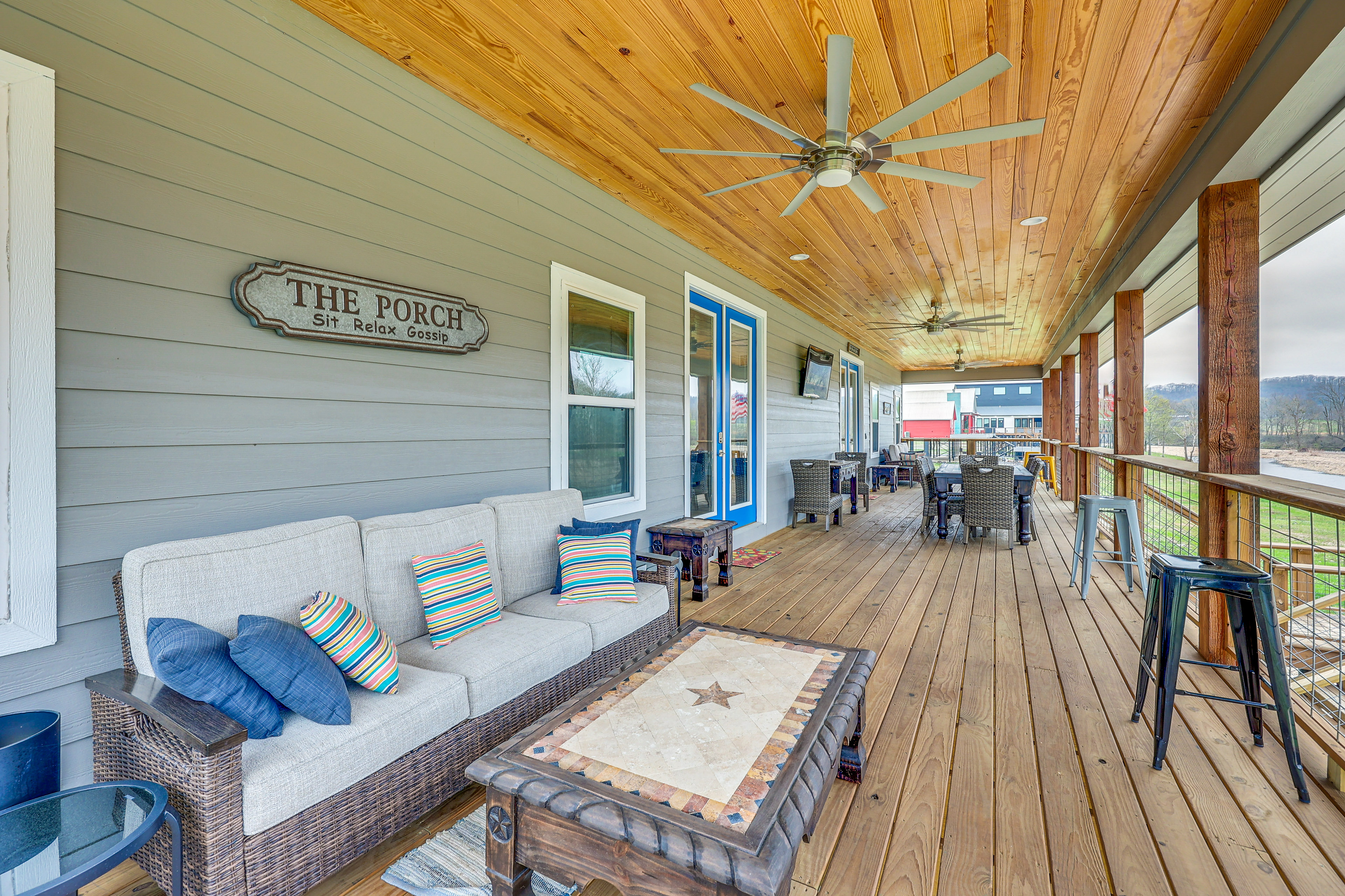 Property Image 1 - Riverfront Arkansas Abode w/ Deck & Grill!