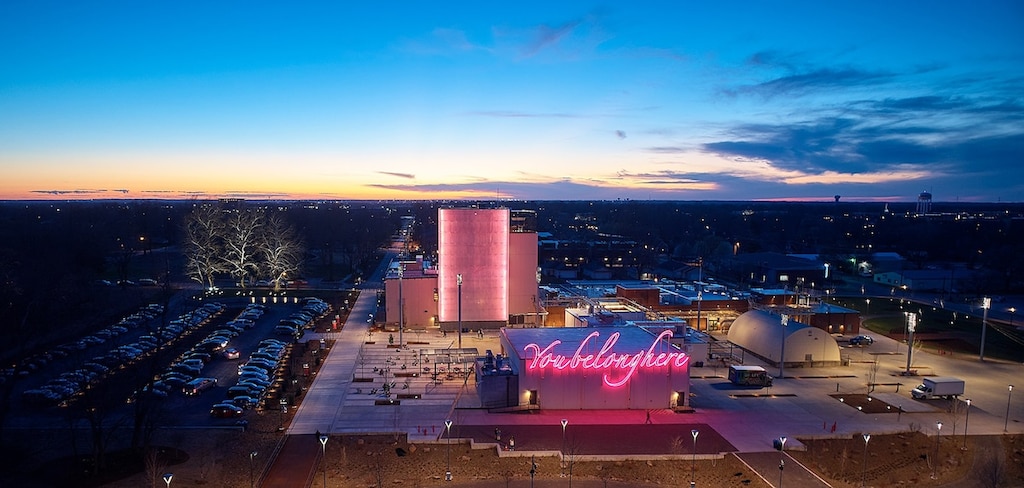 Enjoy Bentonville's newest attraction, The Momentary! Located just a 5-minute drive from our home, guest can enjoy art exhibits, craft cocktails and coffee, and live events!