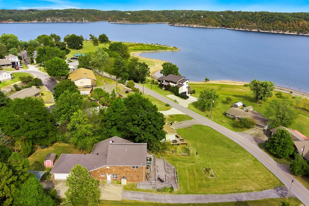 This aerial shot highlights how close we are to the waterfront!