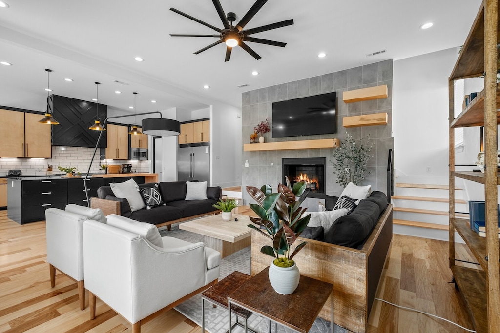 Welcome to The Fillmore - a luxury, MTB-friendly home just a pedal away from Slaughter Pen.