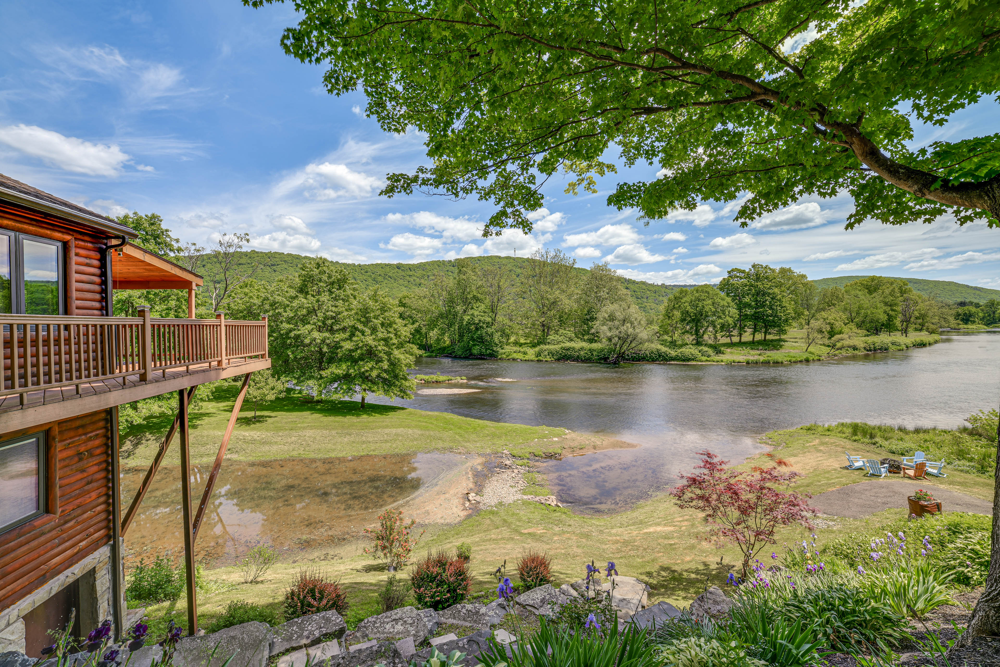 Property Image 1 - Mtn-View Catskills Cabin on Delaware River!