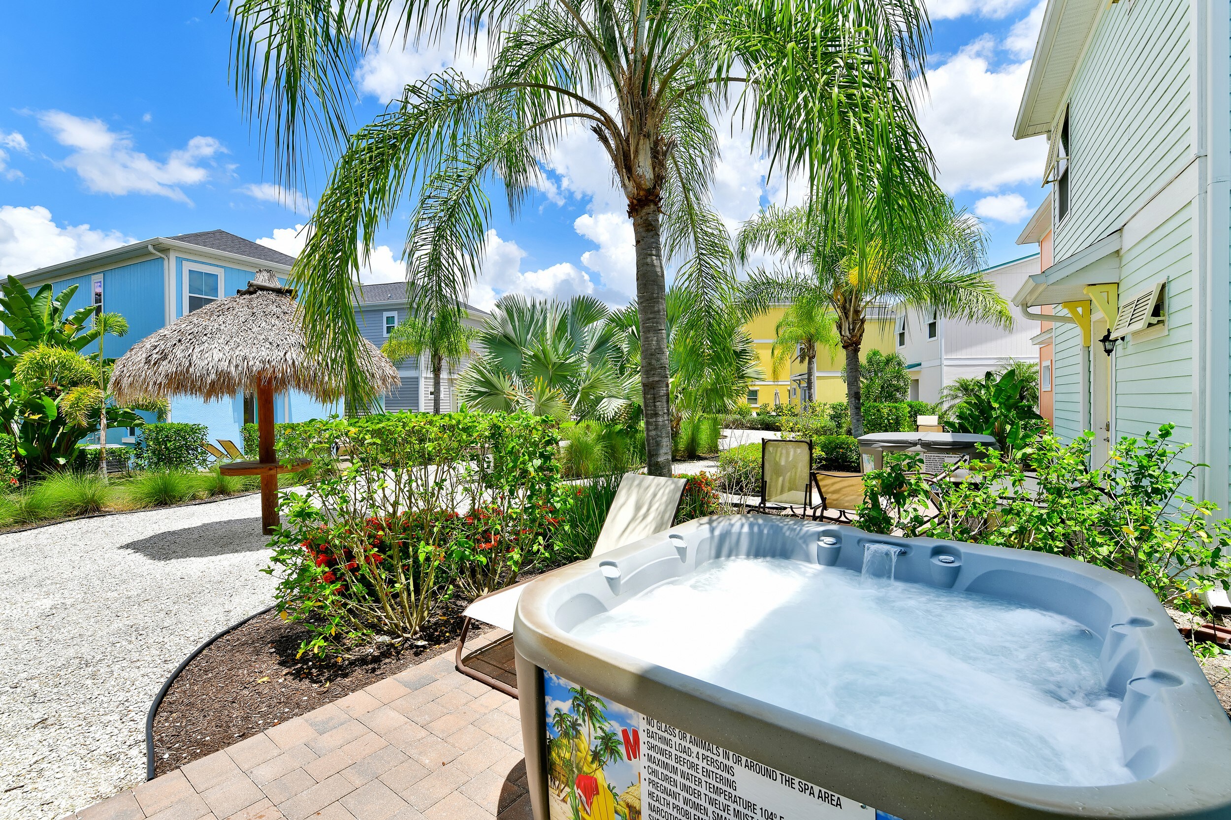 Property Image 2 - Ocean Blue Cottage near Disney with Private Hot Tub & Margaritaville Resort Access - 3012SR