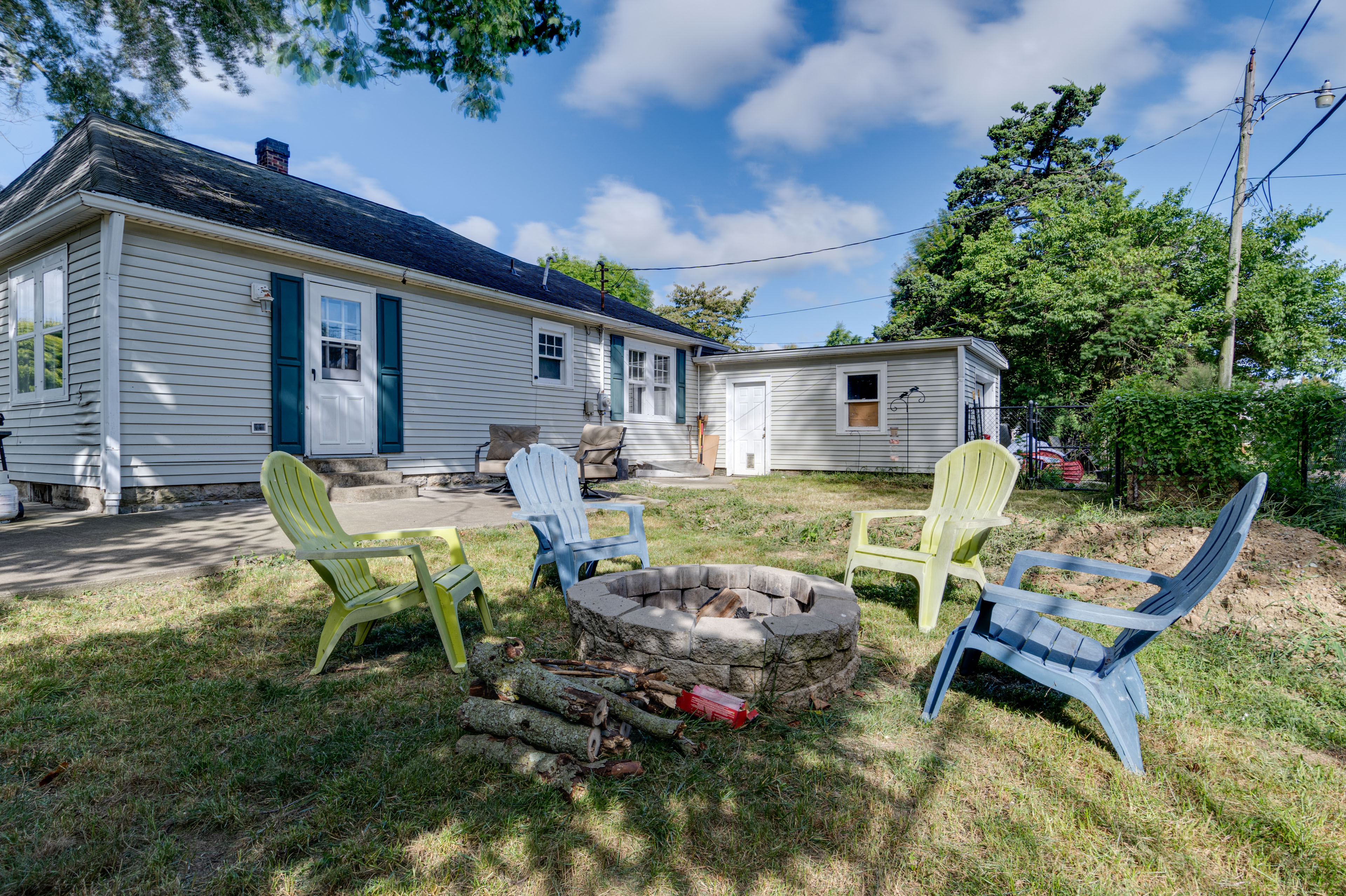 Property Image 1 - Family-Friendly Fortville Rental Home w/ Fire Pit!