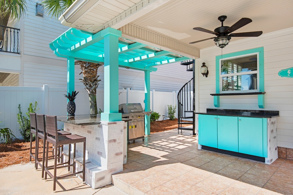 Grill out on the patio!