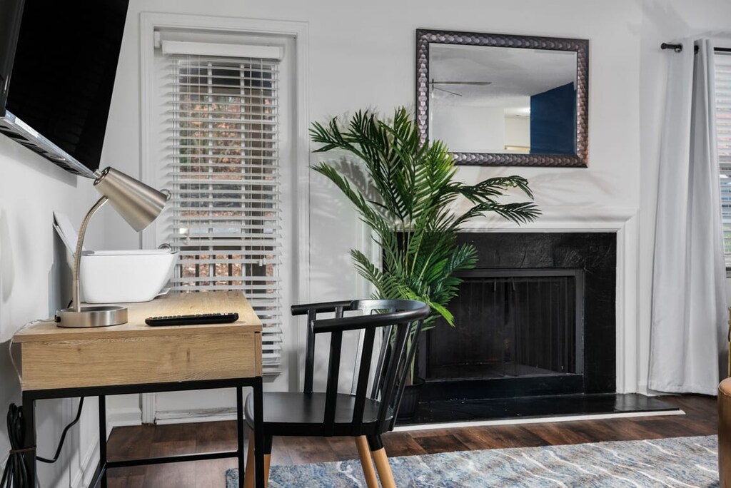 Nice work space included