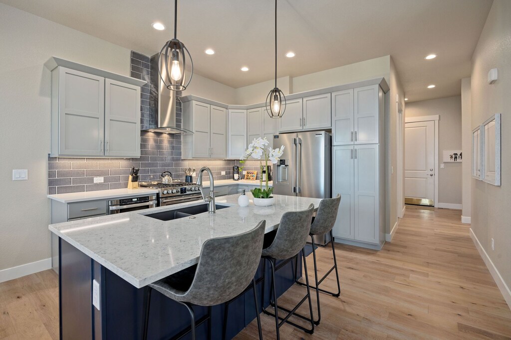 Chef's Kitchen | Large Kitchen Island with Breakfast Bar | Seating for 3!