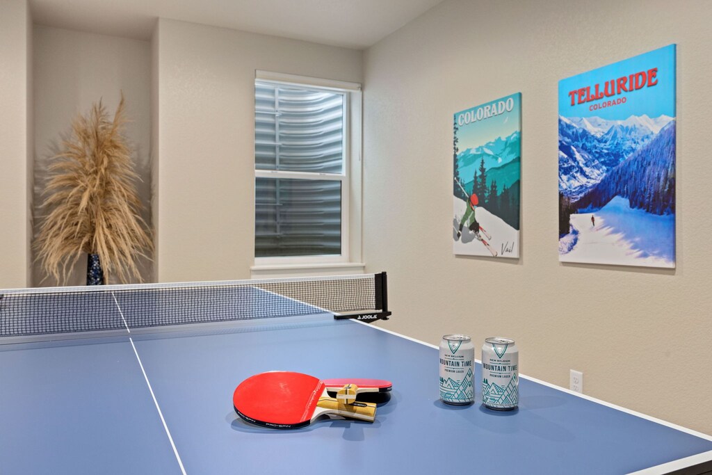 Recreation Room | Ping Pong Table (basement level)