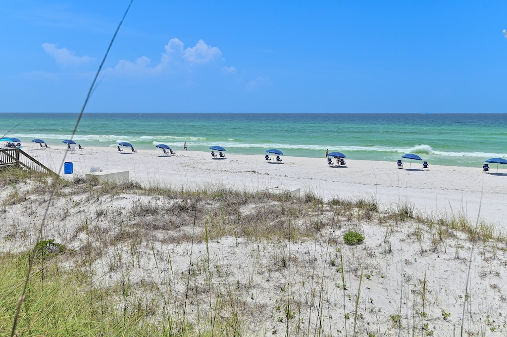 Beautiful beach front