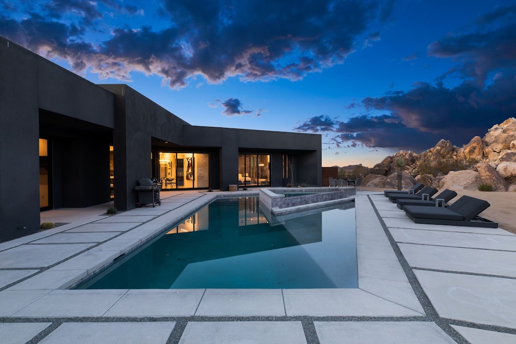 Dive on in to the beautiful pool