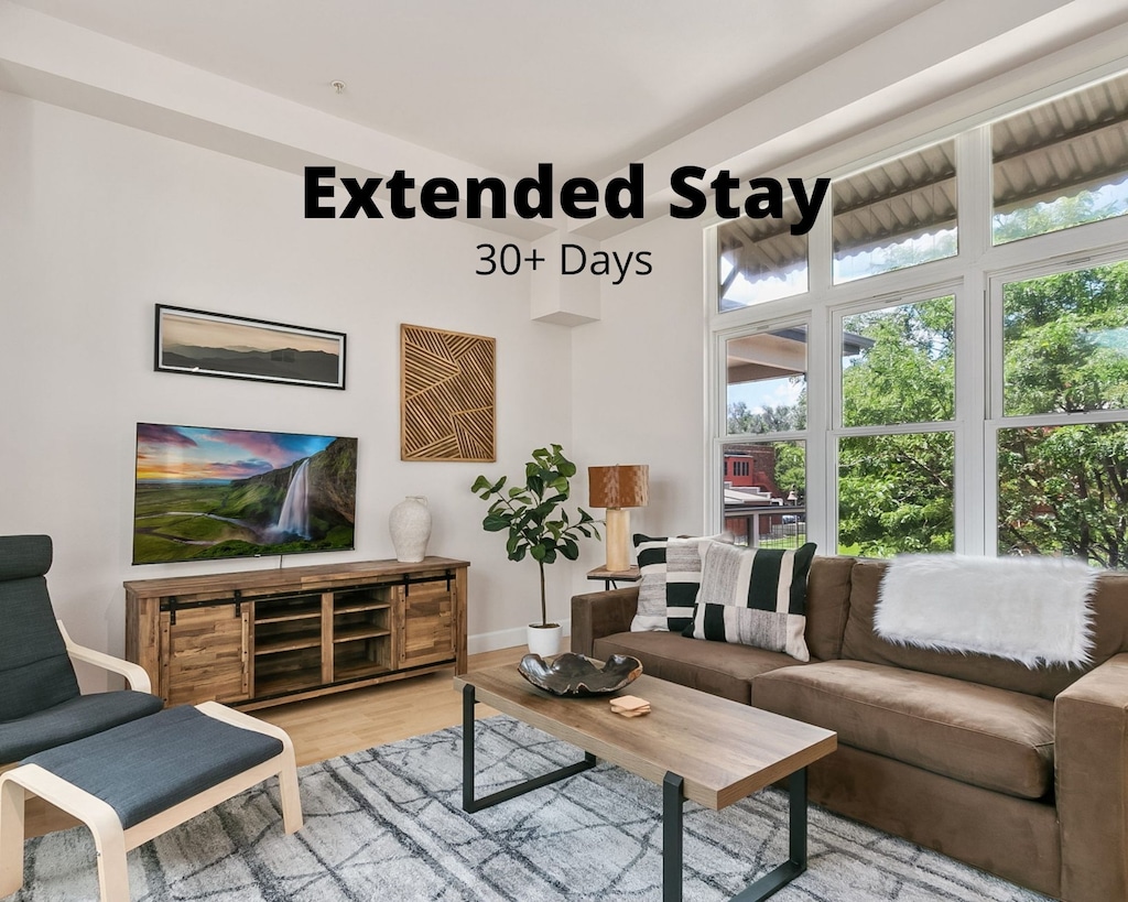 Spacious Living Area | Tons of natural light!