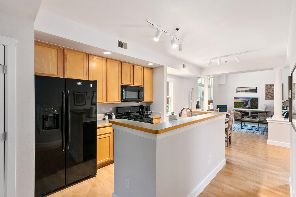 Open Concept | Kitchen, Dining and Living Area