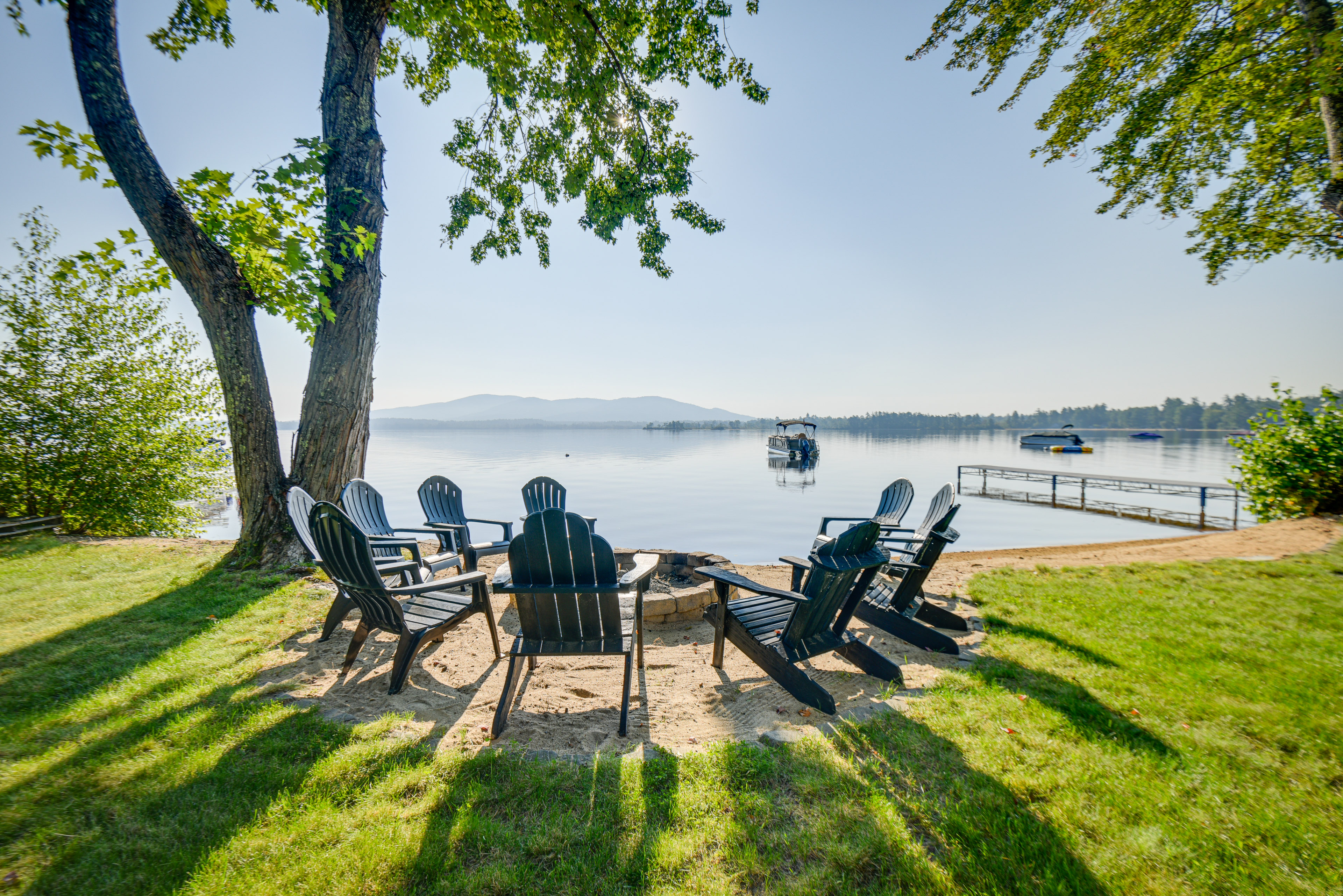 Property Image 1 - Lakefront Center Ossipee Home w/ Boat Dock!