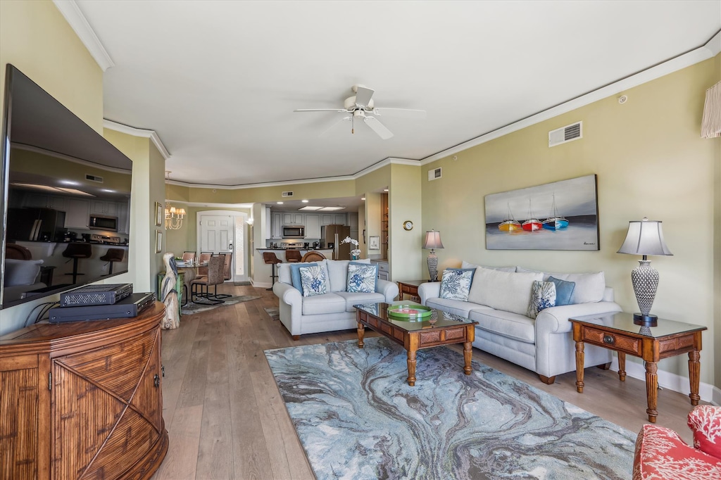 Living Room at 5505 Hampton Place