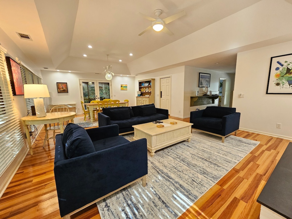 Living Room at 28 Battery Road