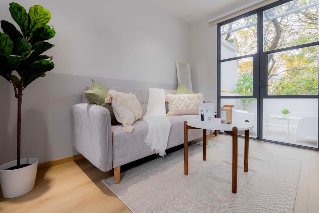 Fully loaded living room experience.


