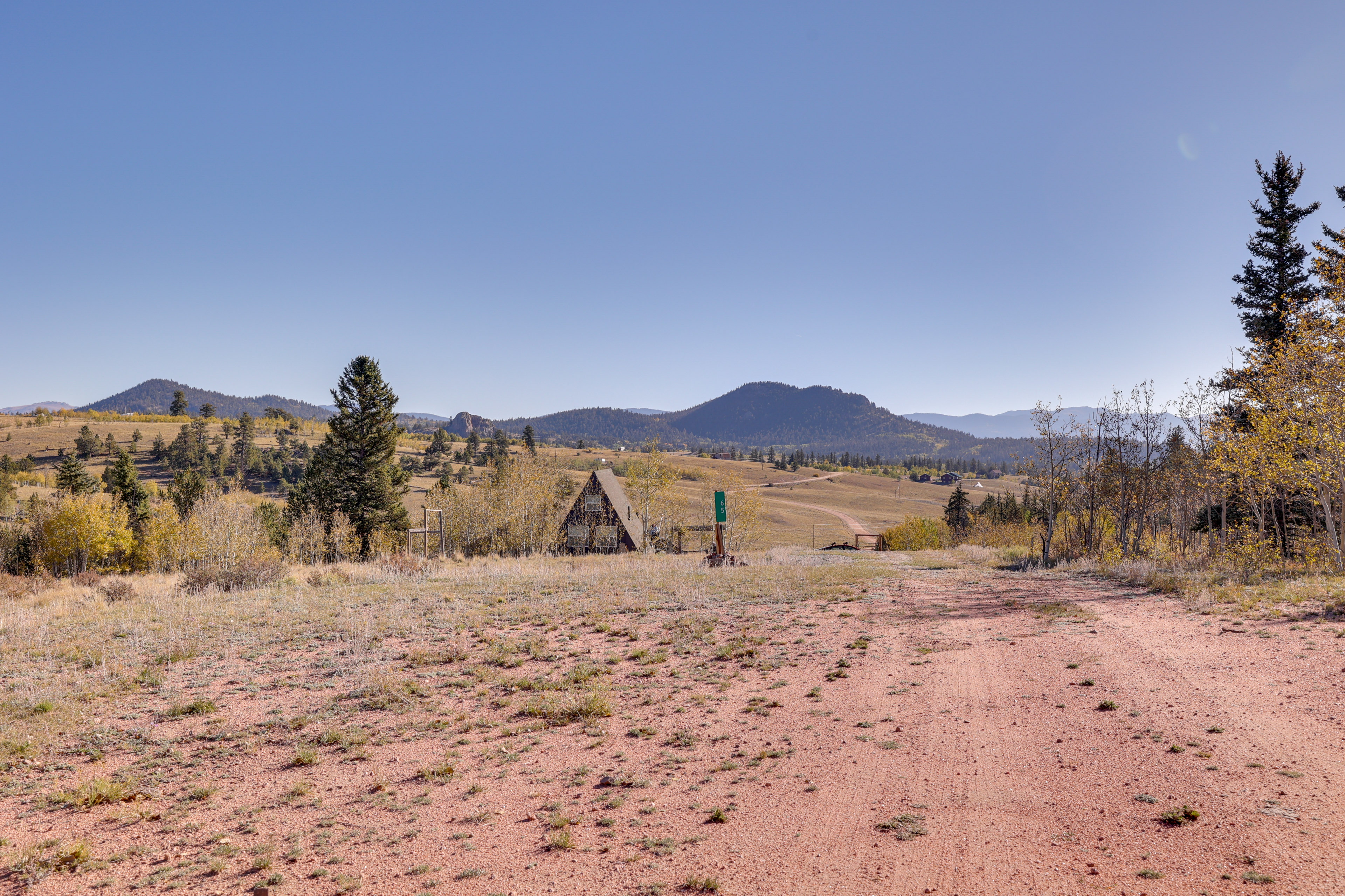 Jefferson A-Frame Cabin w/ Rocky Mountain Views