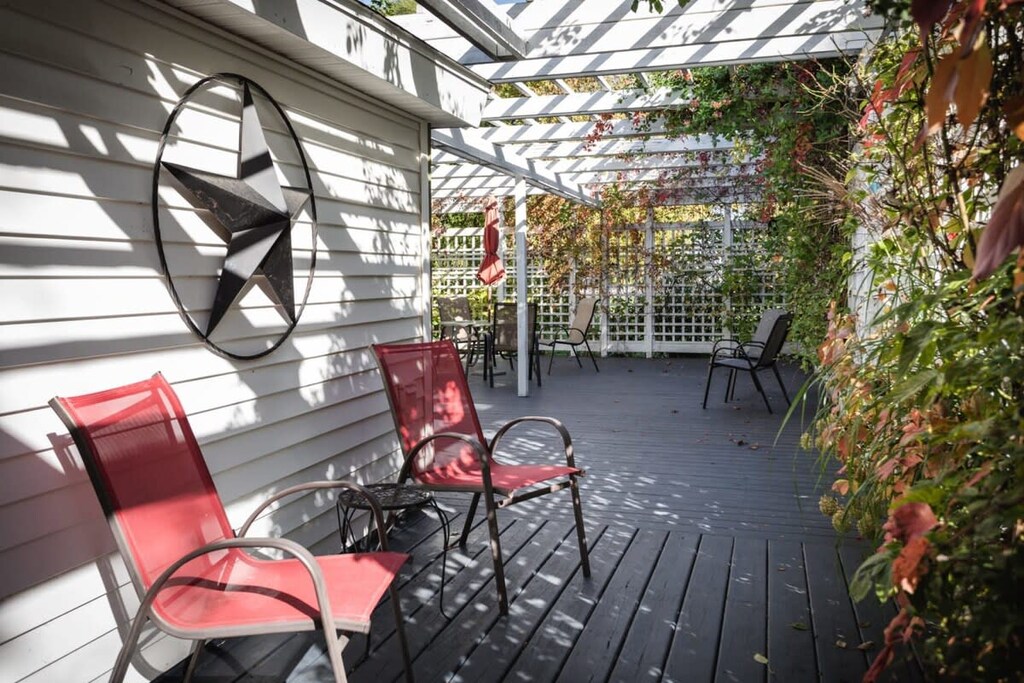 Patio areas for everyone