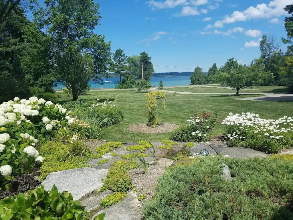 Water view from this lovely home