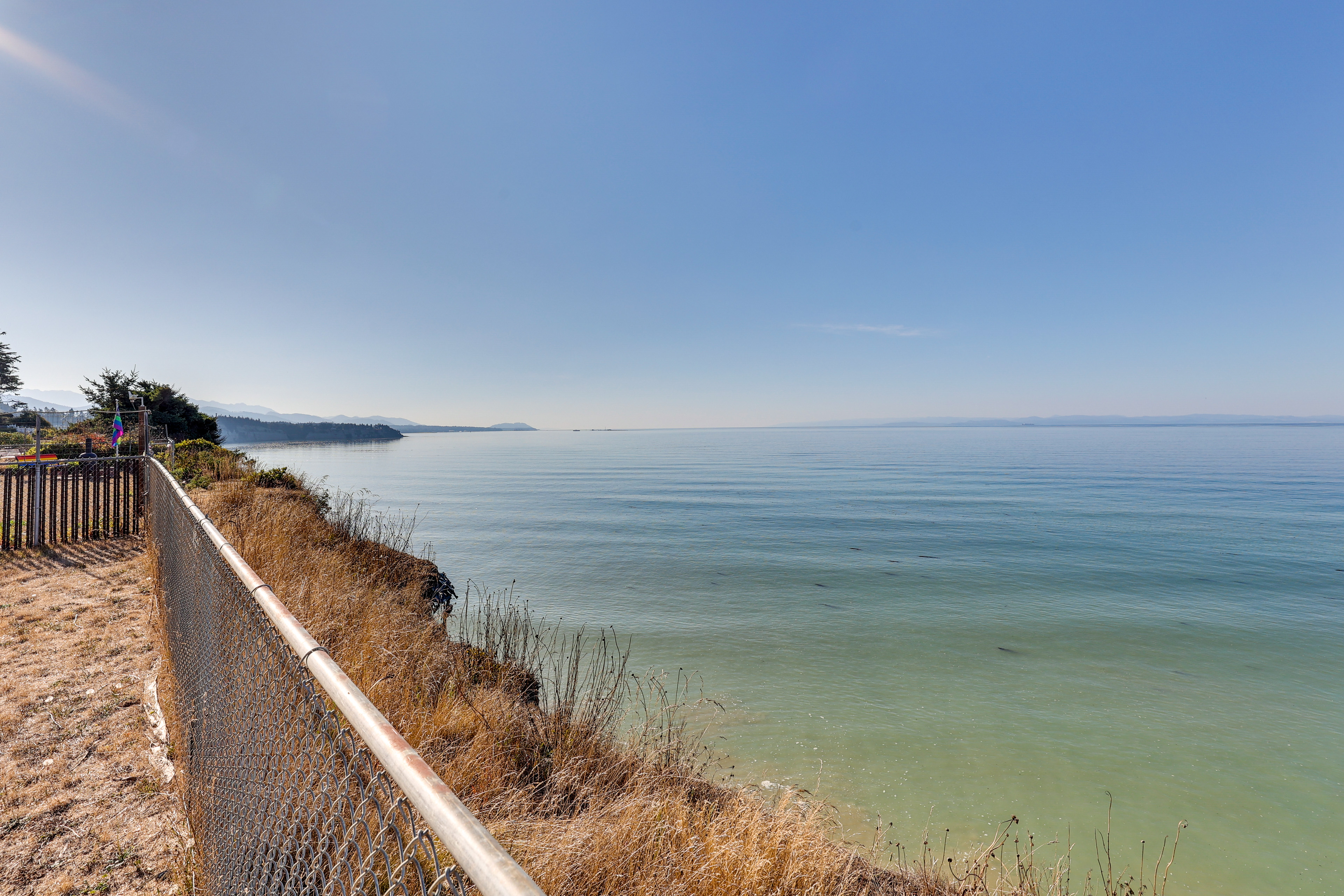 Property Image 1 - Oceanfront Port Angeles Home w/ Yard & Views!