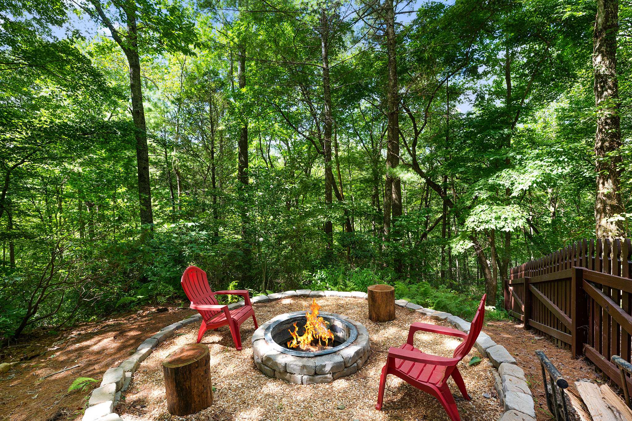 Melody Creek Cabin - Fire Pit