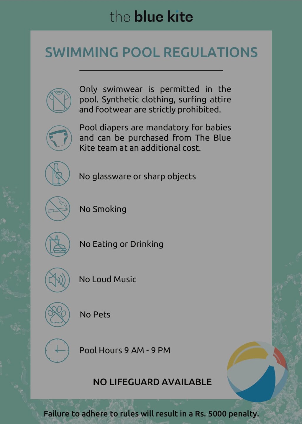 Gated community pool