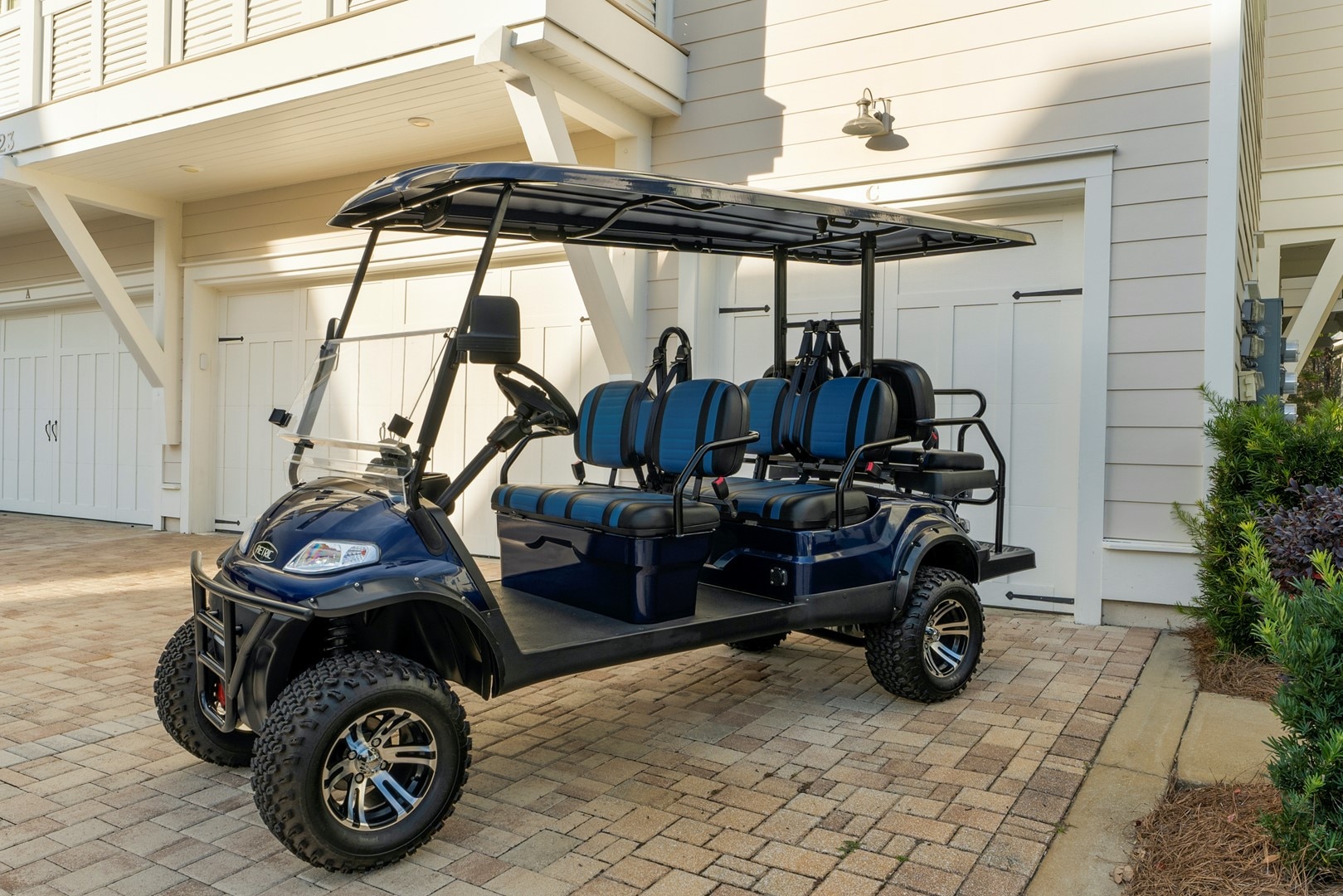 6 Seater Golf Cart Included with Your Rental!