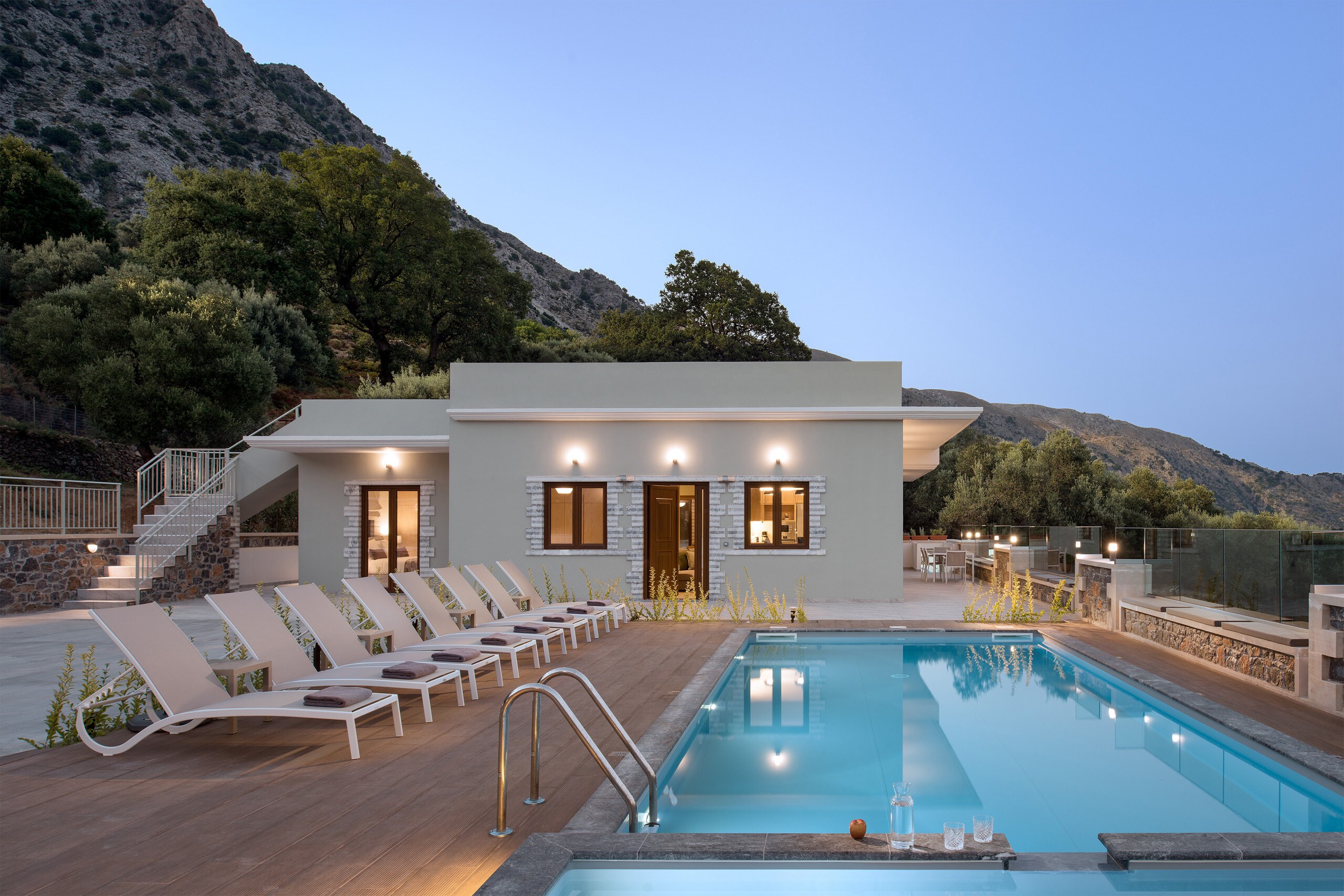 Aloni Villa is a brand new villa, set in the Cretan countryside