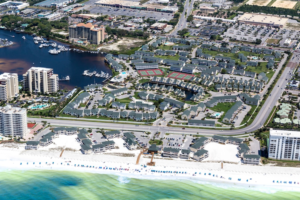 Sandpiper Cove Aerial Shot