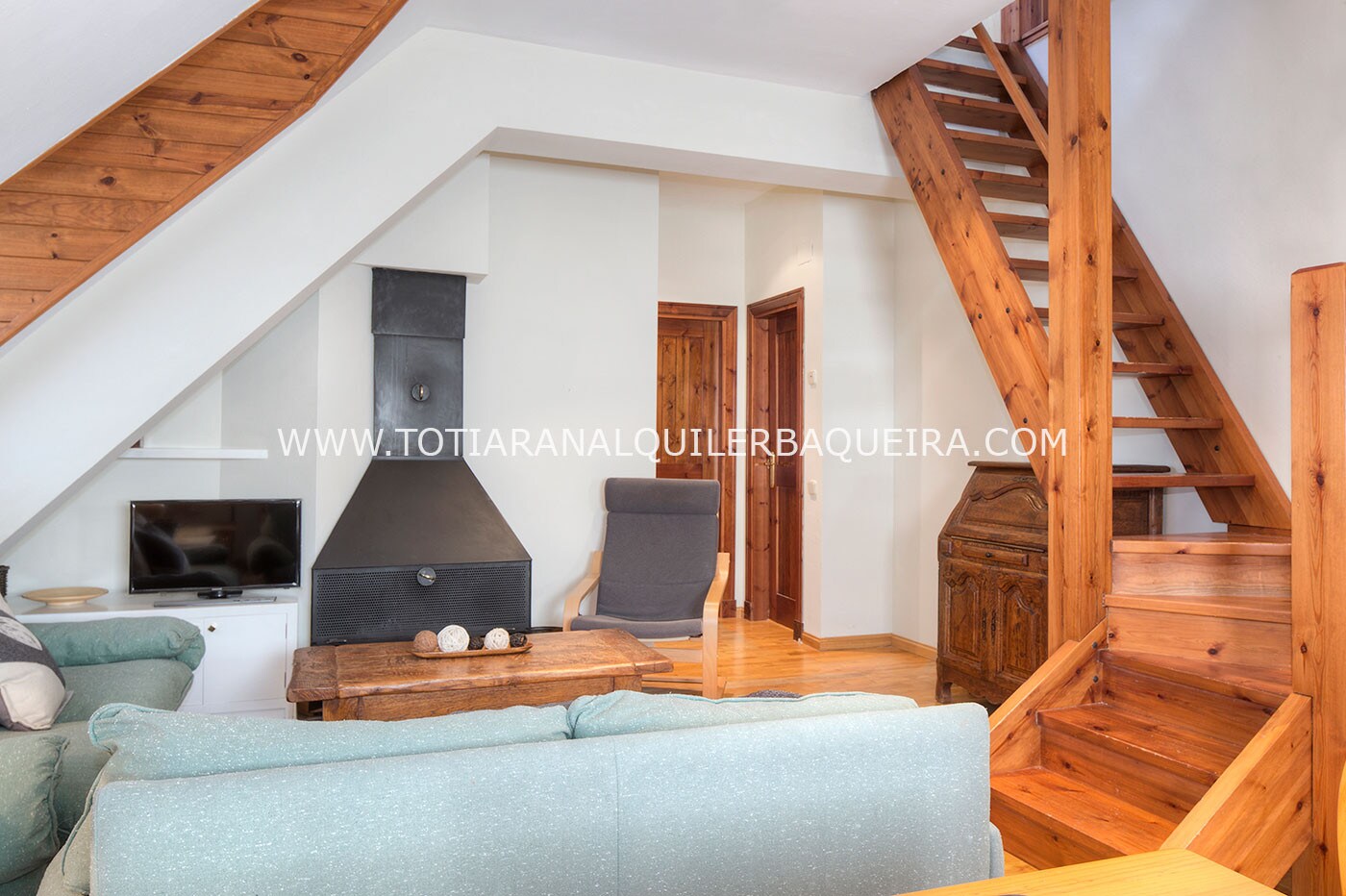 Property Image 2 - Toran Apartment 2 bedrooms 6 people, in Tanau at Baqueira next to the chairlift of Esquiros slopes