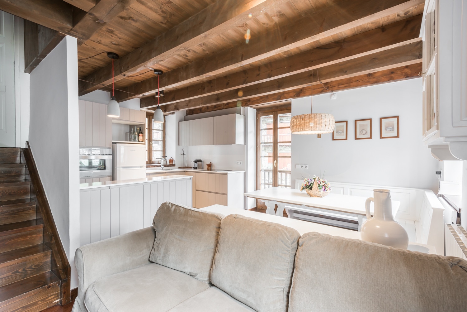 Mont dera Solana cozy house 1 bedrooms 6 people,in Garos, just 10 km away from Baqueira ski station.