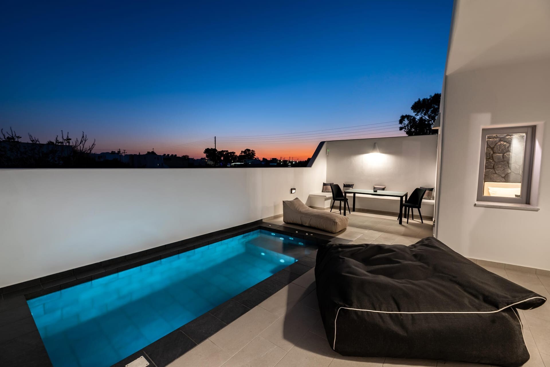 Property Image 1 - Premium Villa with Private Heated Pool | Perissa | Santorini